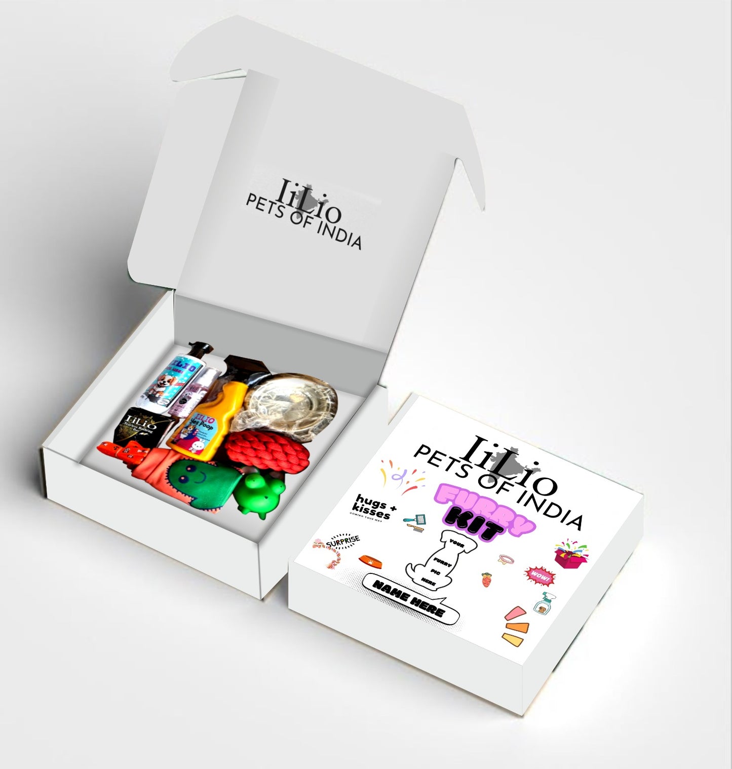 Gift Customized Pet Products Box with essential Products - iiLio Pet Products