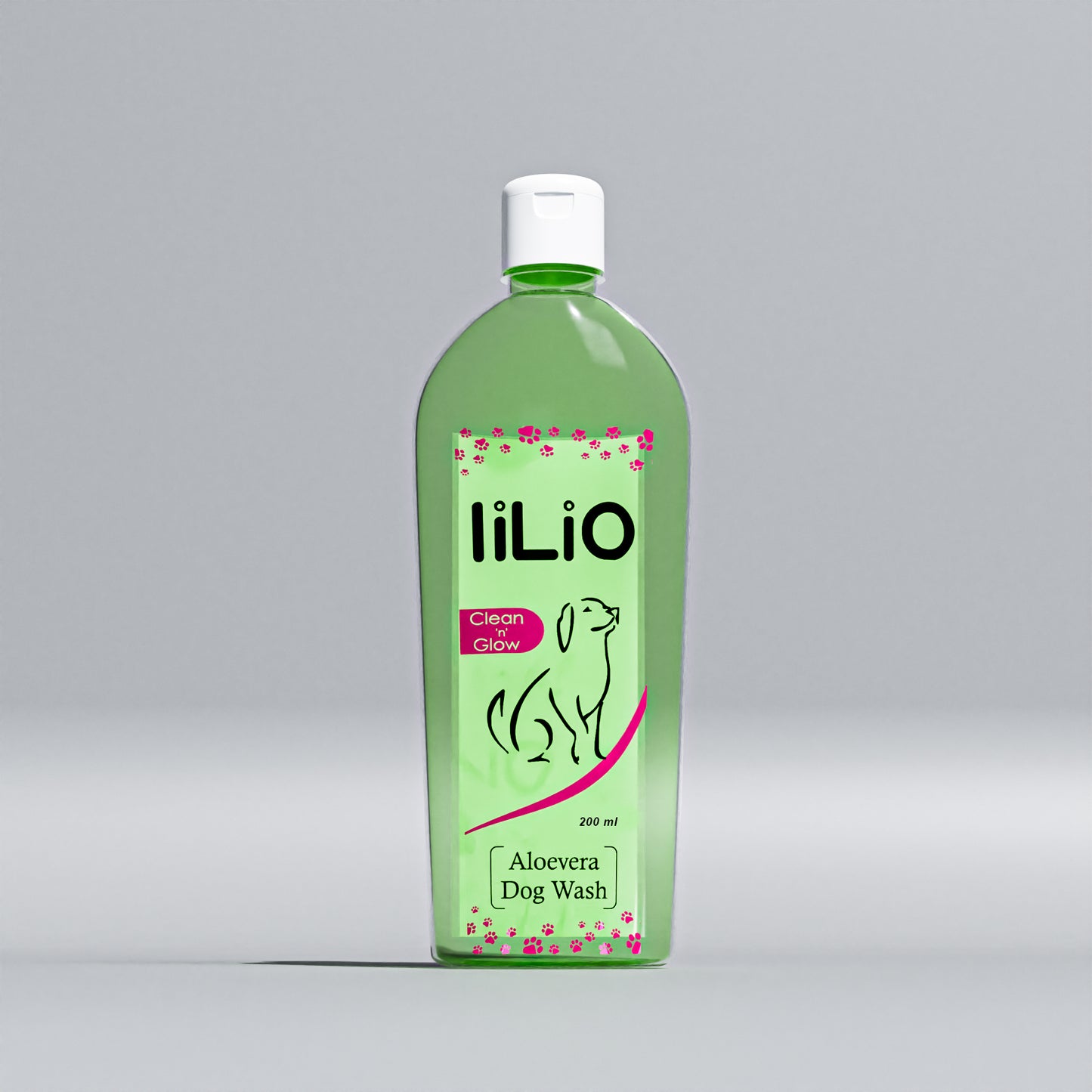 iiLio Aloe-vera Dog shampoo soothing rashes and itching. - 200ml