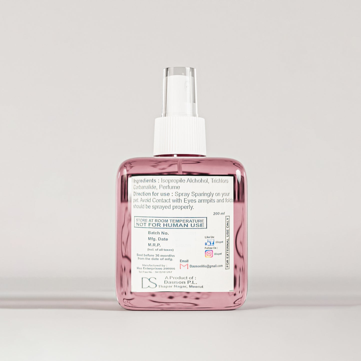 iiLio Cat DEO 200ml for odor control - iiLio Pet Products