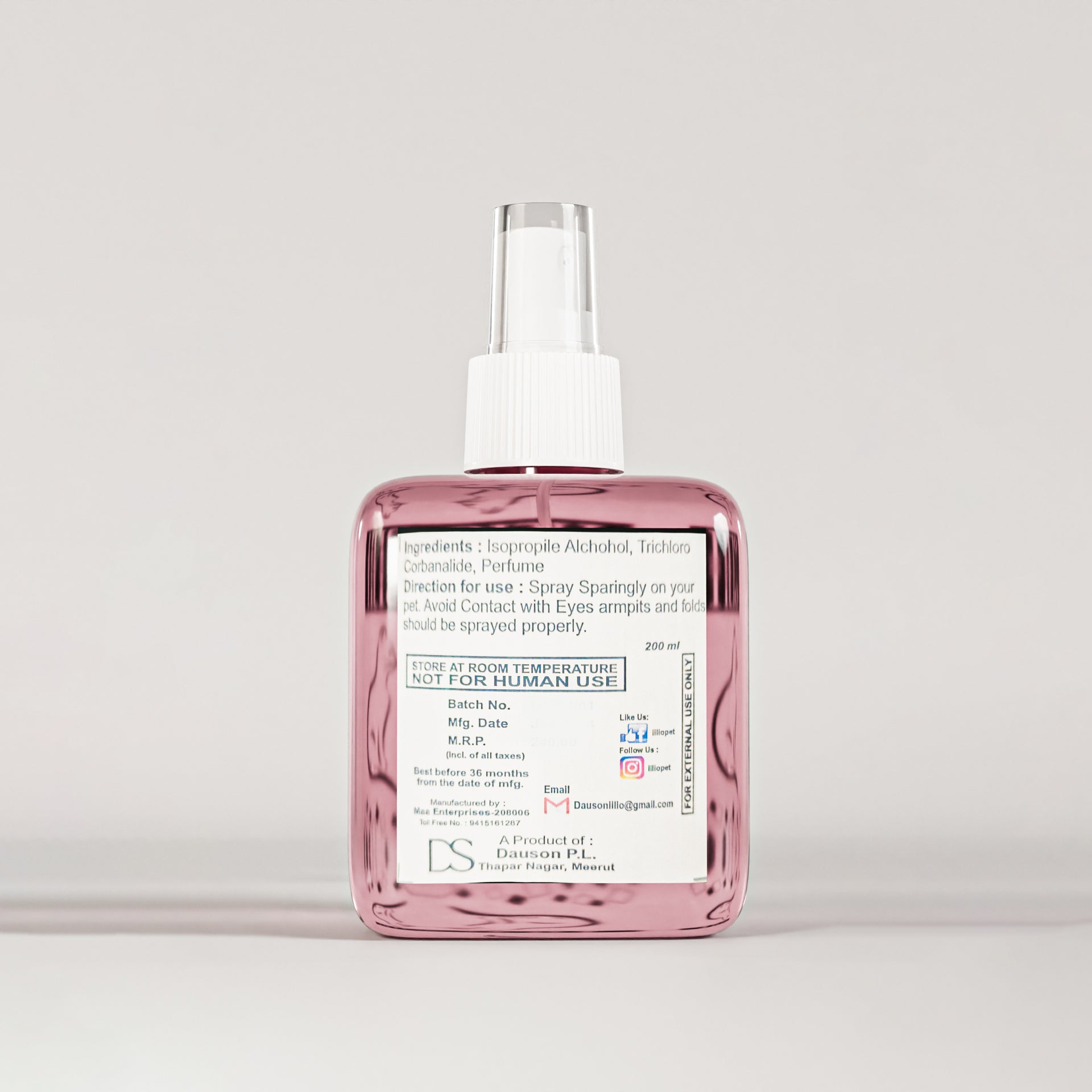 iiLio Cat DEO 200ml for odor control - iiLio Pet Products