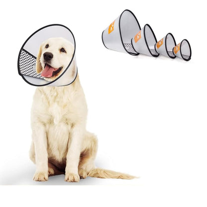 Soft Adjustable E-Collar for Dogs, Cats, Puppies & Kittens