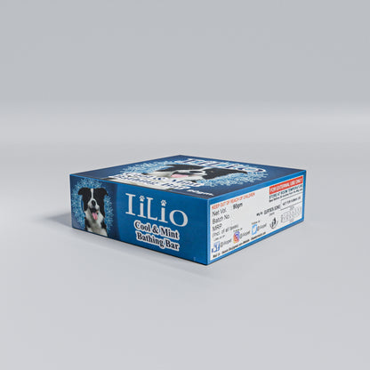 iiLio Dog Soap - GLYCERINE BATHING BAR - PET SOAP- 90GMS