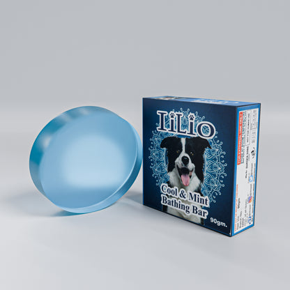 iiLio Dog Soap - GLYCERINE BATHING BAR - PET SOAP- 90GMS