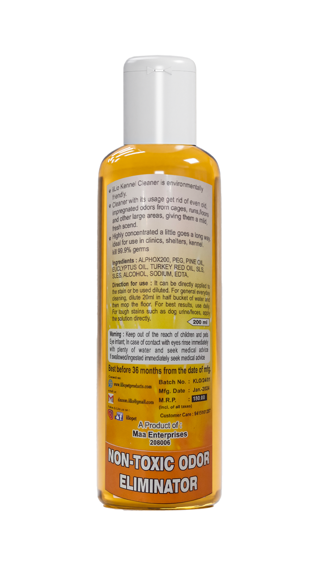 iiLio Kennel cleaner / Pet floor wash - iiLio Pet Products