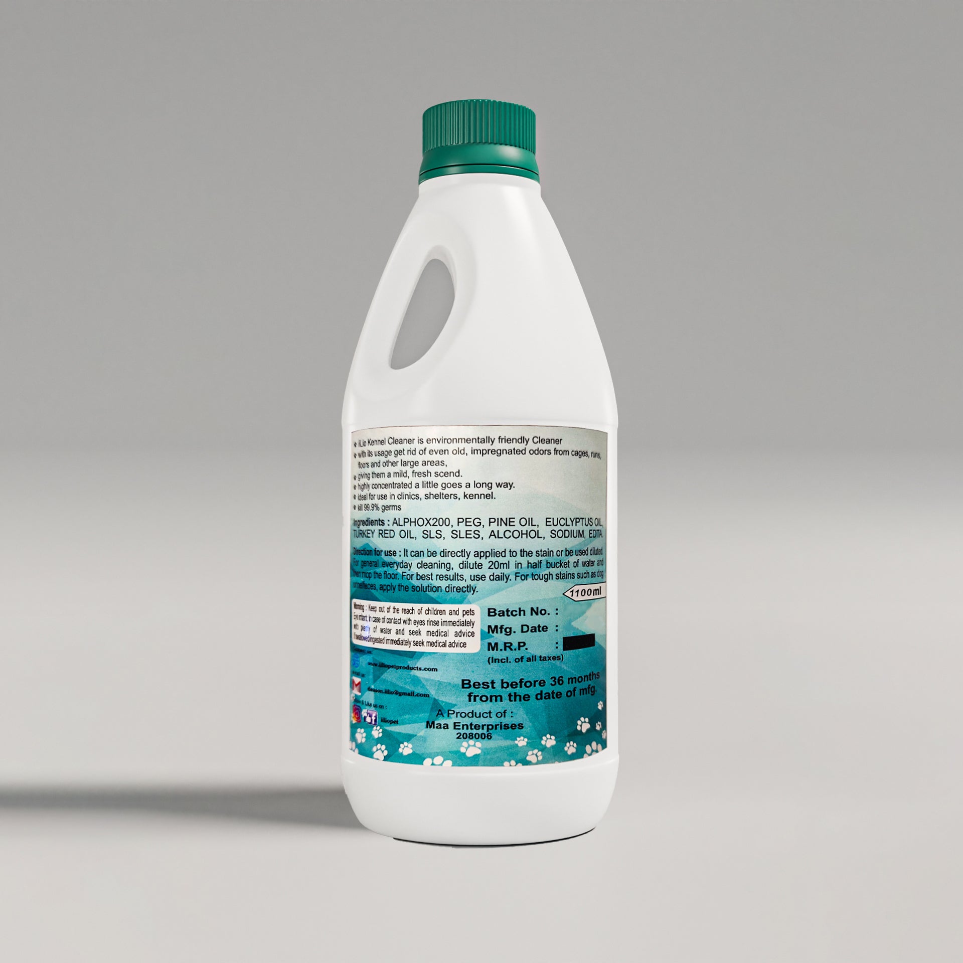 iiLio Kennel cleaner / Pet floor wash - iiLio Pet Products