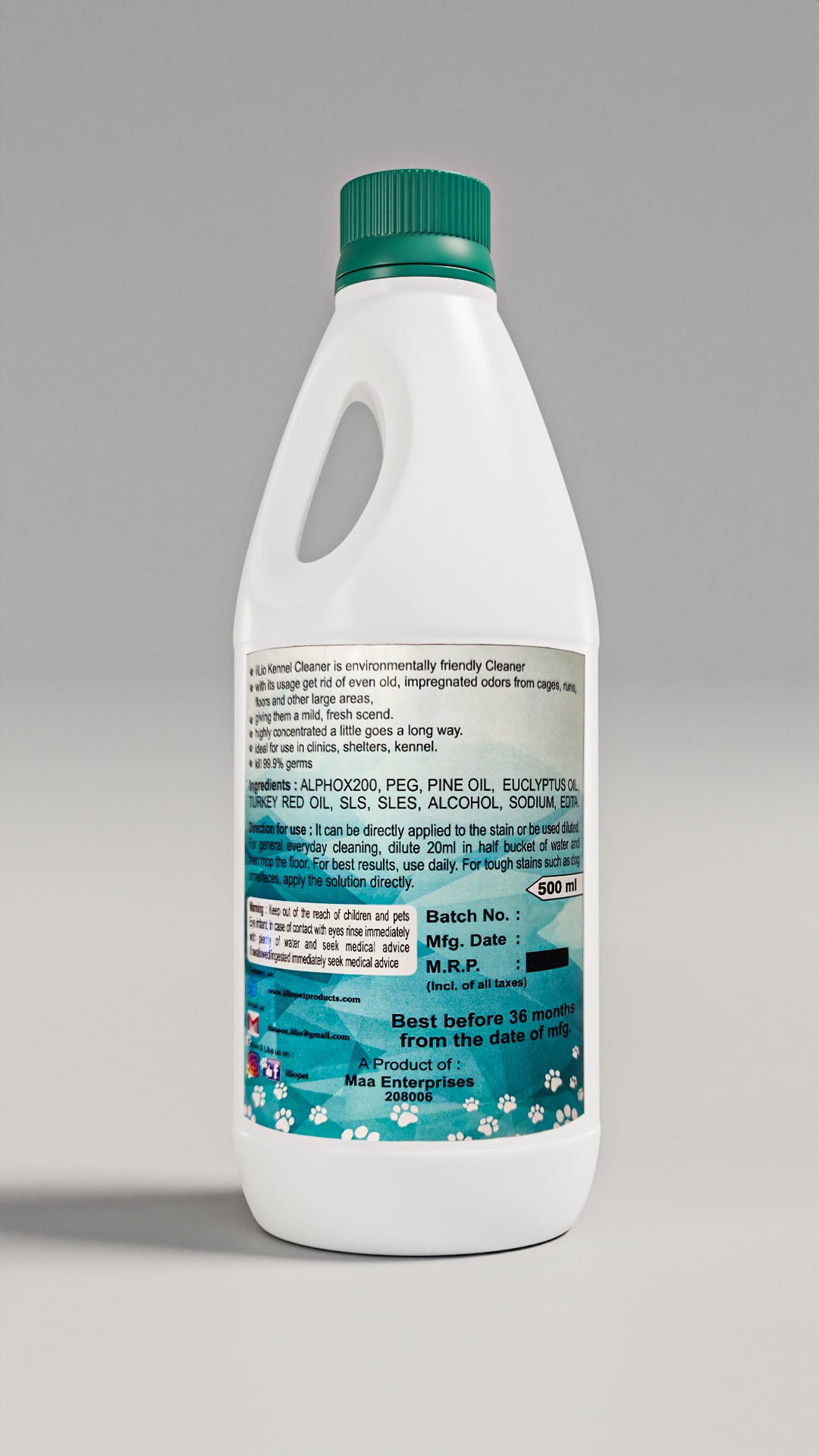 iiLio Kennel cleaner / Pet floor wash - iiLio Pet Products