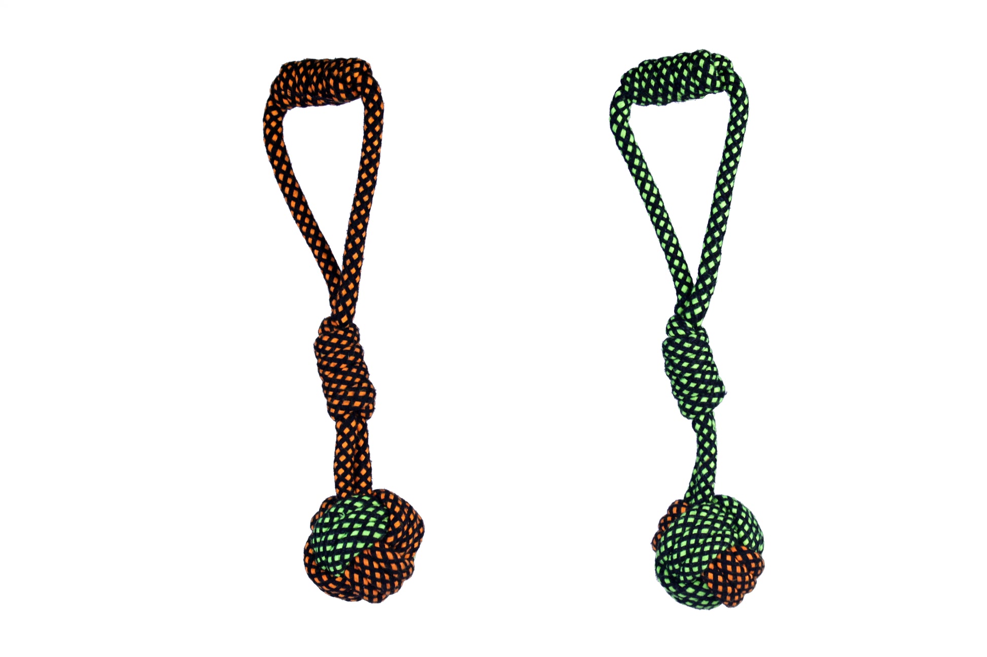 HANDLE WITH 1 KNOT DOG TOY - iiLio Pet Products