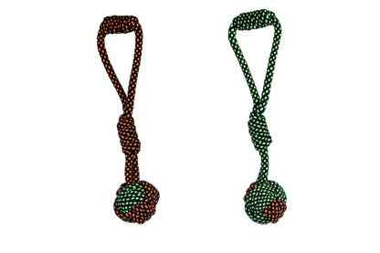 HANDLE WITH 1 KNOT DOG TOY - iiLio Pet Products