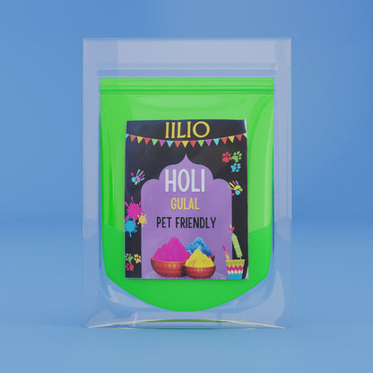 Iilio Pet Friendly Holi Gulaal (Pack of 4, 400gm)