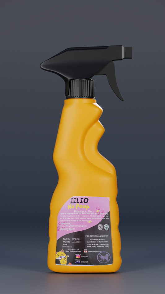 iiLio No poop training spray 200ml (New)