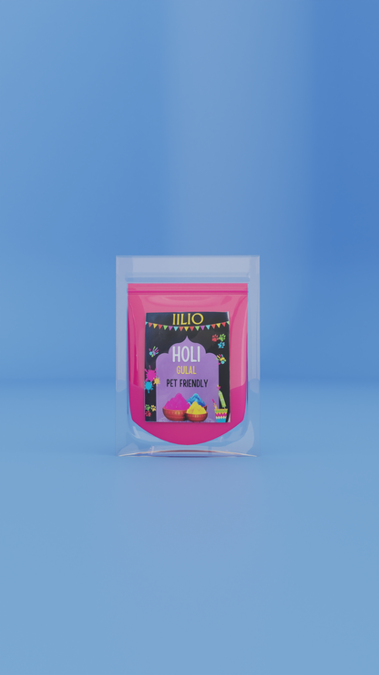 Iilio Pet Friendly Holi Gulaal (Pack of 4, 400gm)