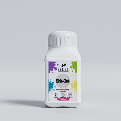 iiLio Shit-Out Pee Absorption powder - 100gms - iiLio Pet Products