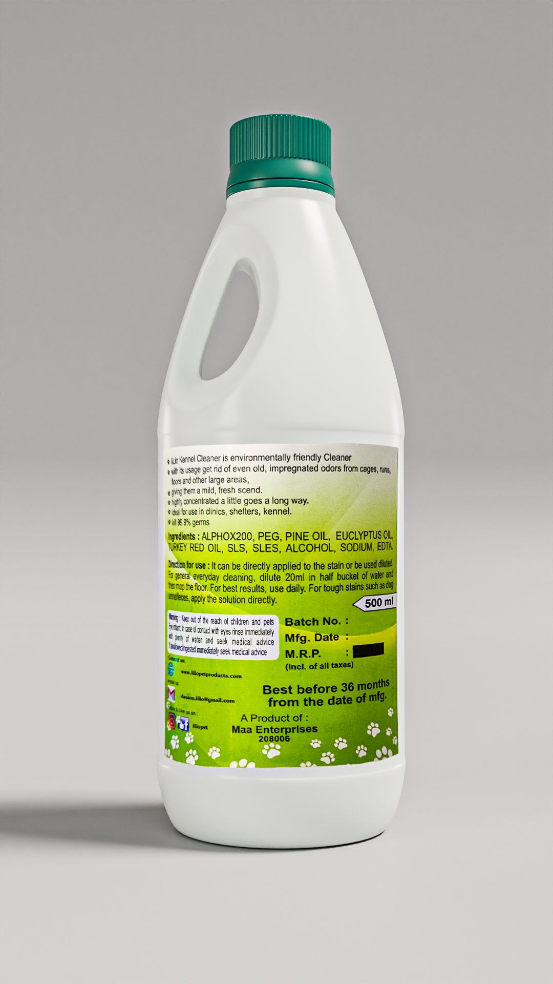 iiLio Kennel cleaner / Pet floor wash - iiLio Pet Products
