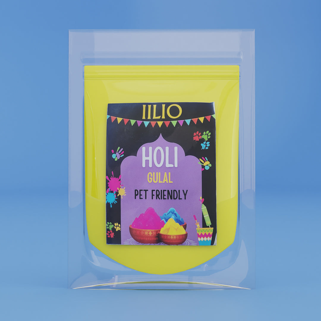 Iilio Pet Friendly Holi Gulaal (Pack of 4, 400gm)