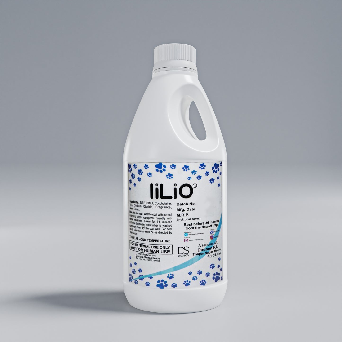 iiLio Anti-Tick Dog shampoo for Dogs for ticks & Fleas - 200ml