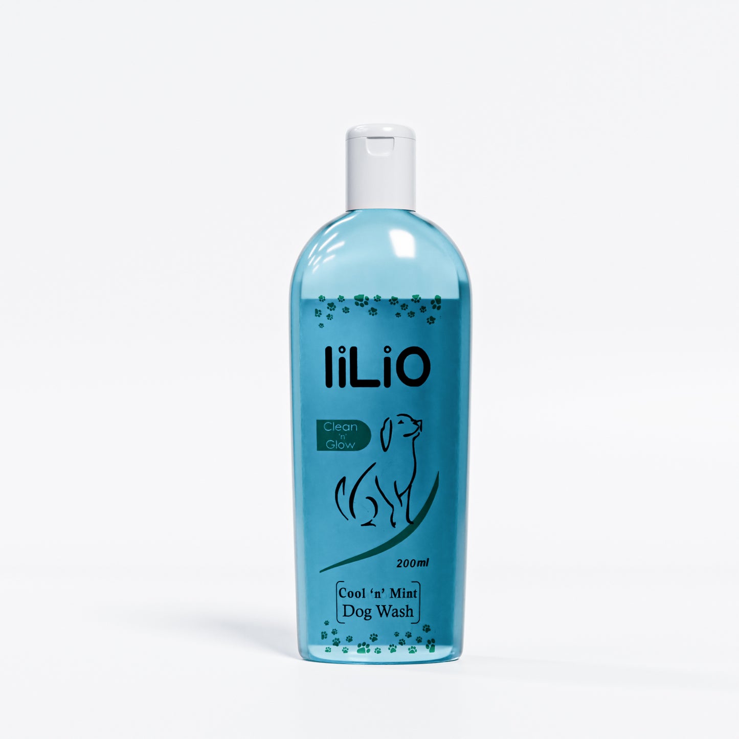 iiLio Cool-n-Mint Dog wash Summer special for instant heat relief.