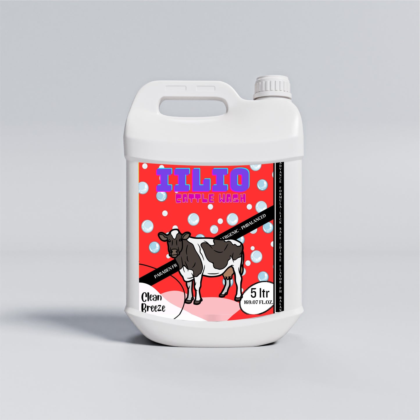 iiLio Cattle Wash CLEAN BREEZE - Deep Cleaning cow , buffalo , Goat & Sheep 5 ltr. - iiLio Pet Products