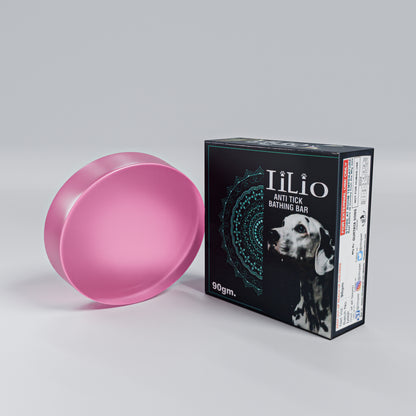 iiLio Dog Soap - GLYCERINE BATHING BAR - PET SOAP- 90GMS