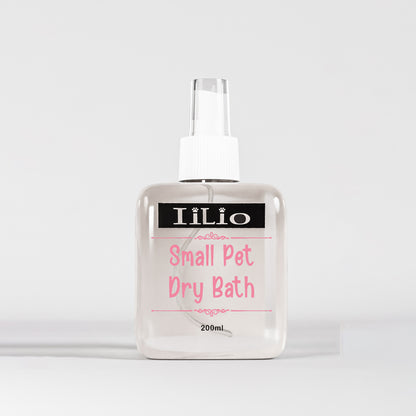 iiLio Small DRYBATH 200ml shampoo for rabbits , guinea pigs , hamsters , chinchilla & mouse. - iiLio Pet Products