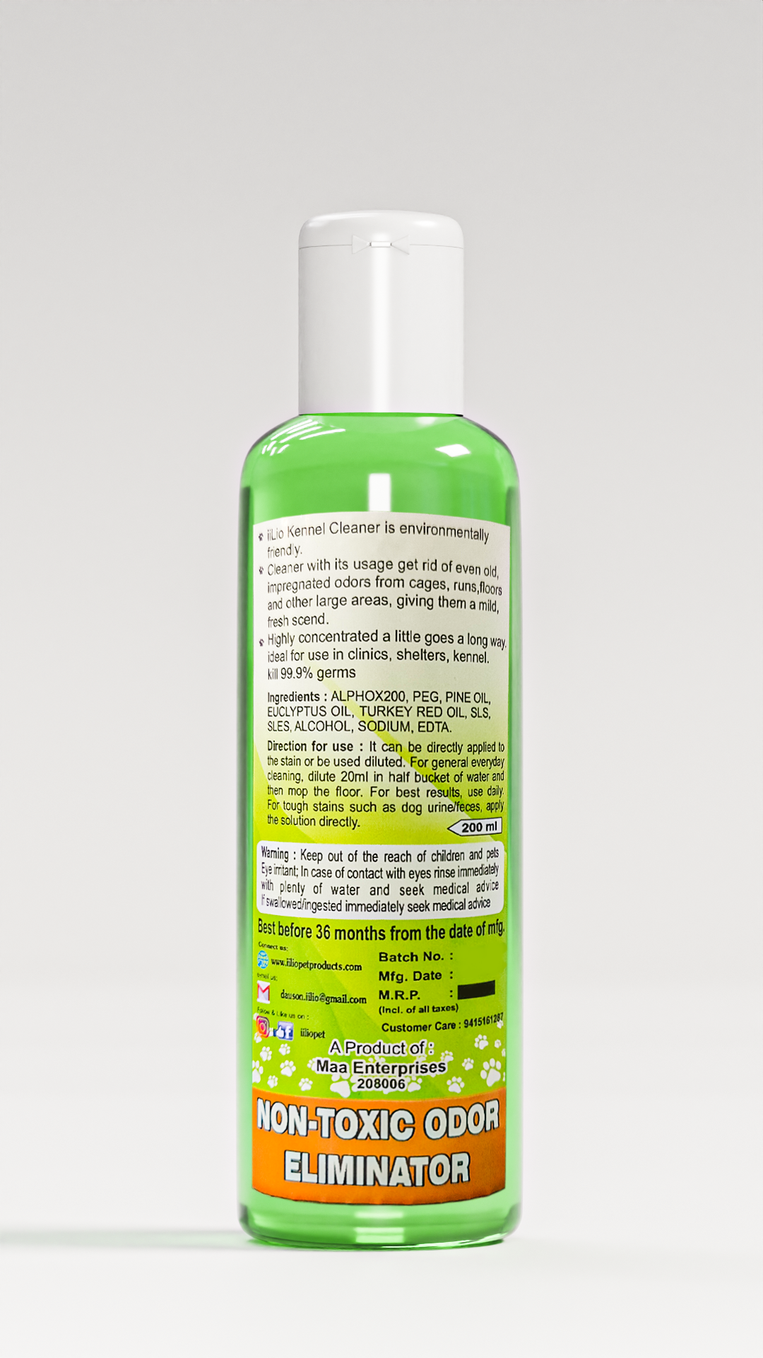 iiLio Kennel cleaner / Pet floor wash - iiLio Pet Products