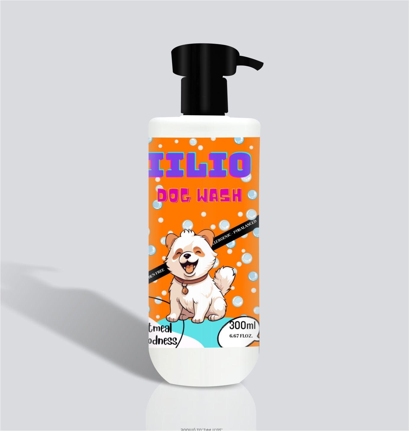 Oatmeal Goodenss Dog Wash - iiLio Pet Products